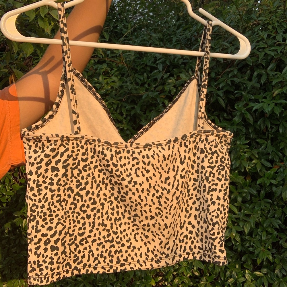 Leopard Print Cami Top - Picture 2 of 3